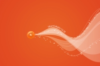 ubuntukylin-sparkling-waves-orange