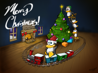 ChristmasTux_2005